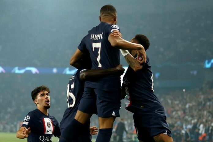 Dos titulares portugueses y un bis de Mbappé. El PSG gana a la Juventus