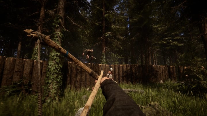 Los Hijos del Bosque llegarán ahora en febrero. Sons of the Forest llegará ahora en febrero.