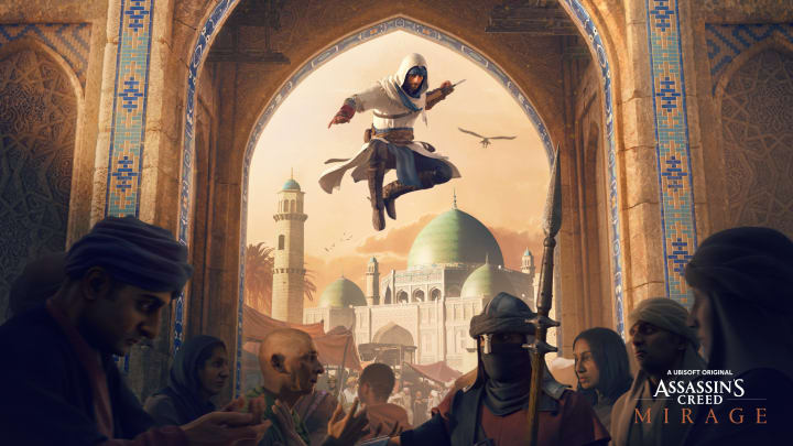 Arte de Assassin's Creed Mirage publicado el jueves por Ubisoft. Arte para Assassin's Creed Mirage publicado el jueves por Ubisoft.