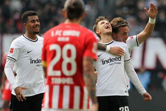 El partido del Eintracht Frankfurt