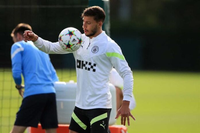 Rúben Dias, jugador del Manchester City