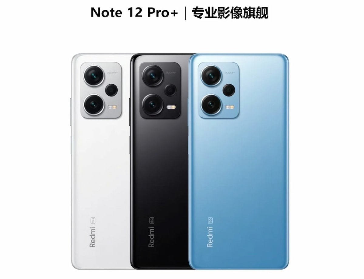 Este es el Redmi Note 12 Pro+