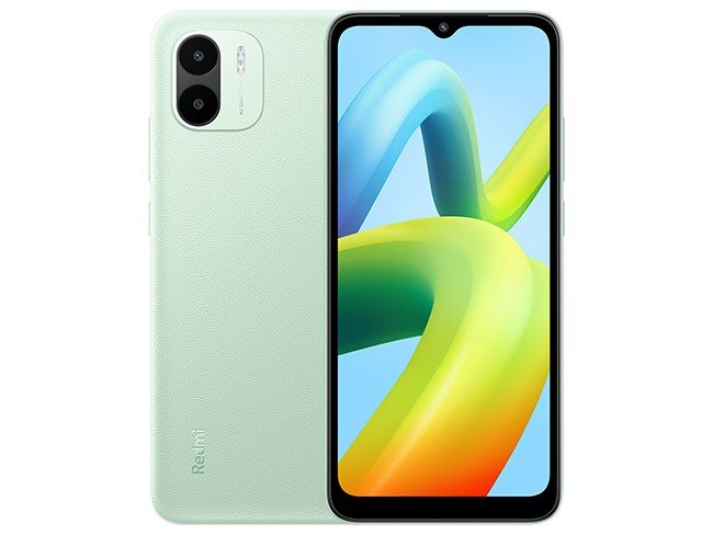 Smartphone XIAOMI Redmi A1 en verde claro