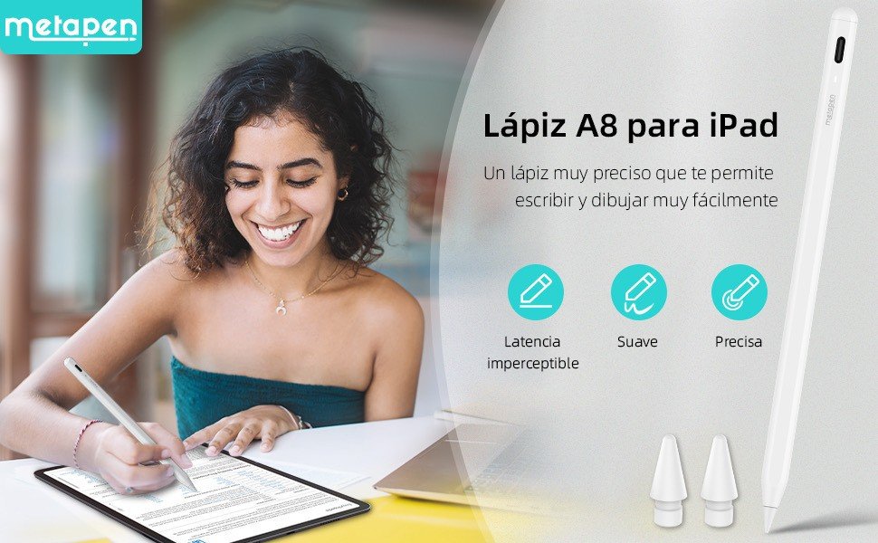 lápiz de manzana metapen a8