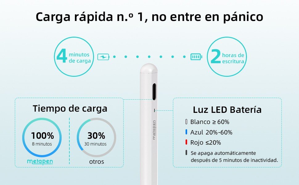 lápiz de manzana metapen a8