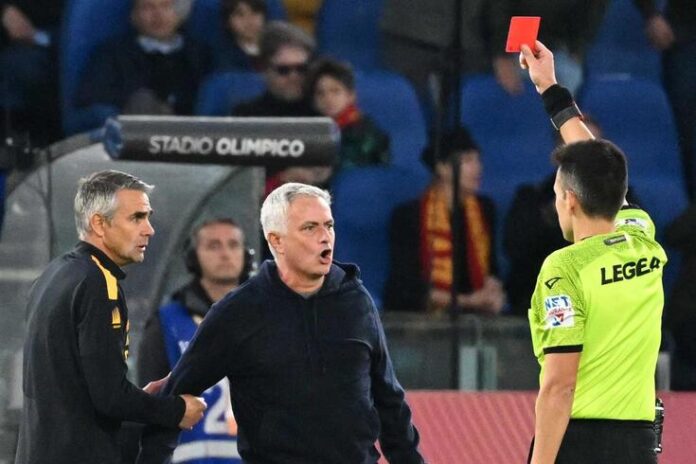 José Mourinho se despidió del Roma-Torino