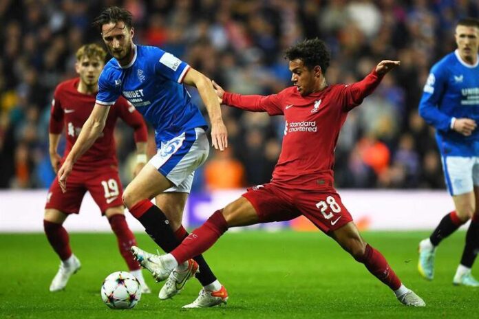 Fábio Carvalho en el Liverpool