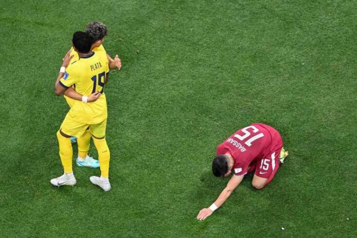 Qatar perdió ante Ecuador