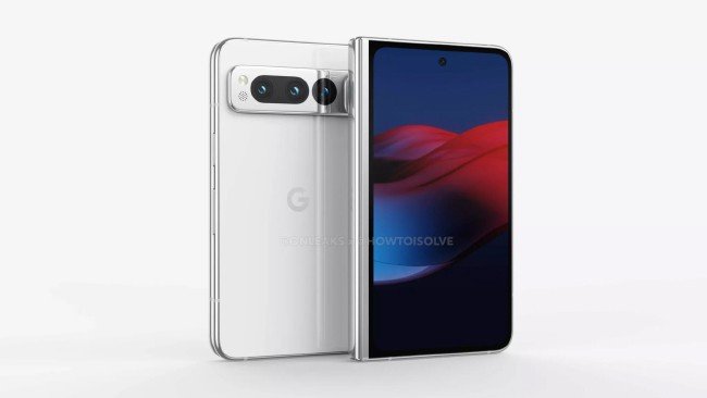 Google Pixel Fold renders