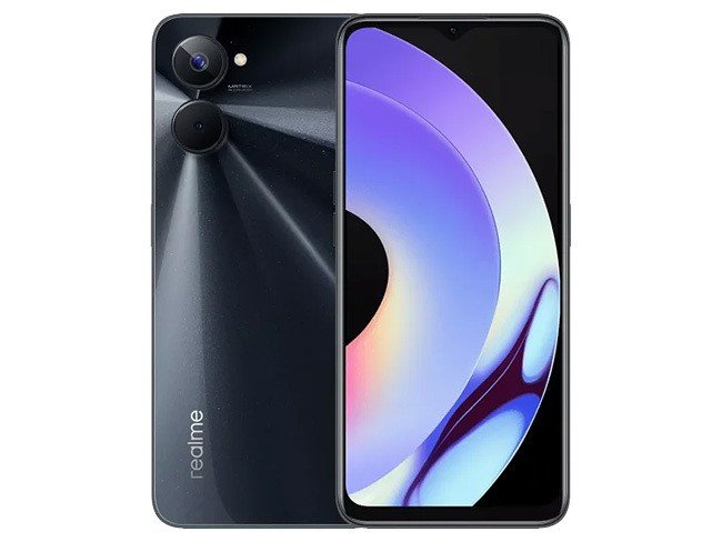 Realme 10S smartphone negro