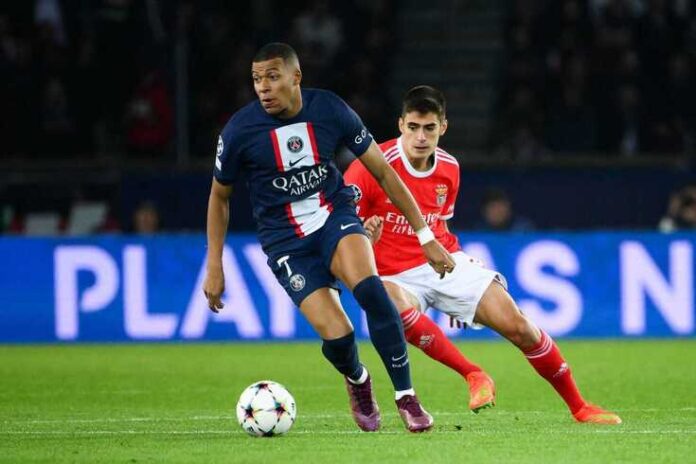 António Silva y Kylian Mbappé