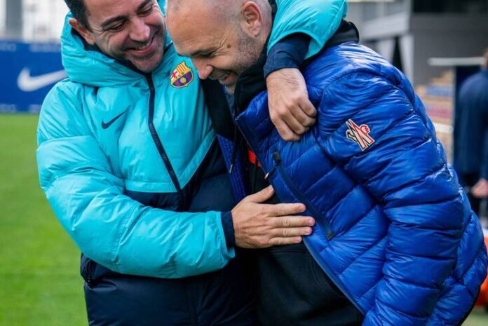 Xavi e Iniesta