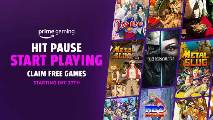 Ya están disponibles los juegos de bonificación y el contenido del juego de la temporada de vacaciones de 2022 de Prime Gaming. Ya están disponibles los juegos de bonificación y el contenido del juego de Prime Gaming para las fiestas de 2022.