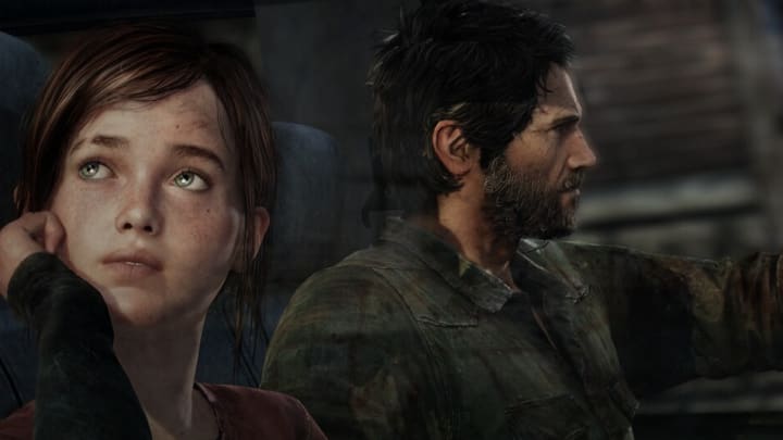 Ellie y Joel en The Last of Us Part I.