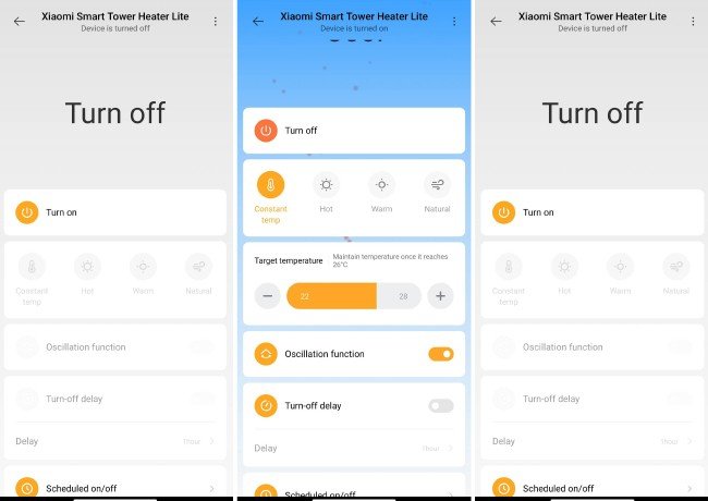 Xiaomi Home Smart Tower Heater Lite