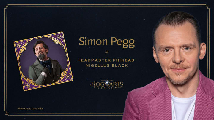 Simon Pegg pondrá voz al director Phineas Black. Simon Pegg pondrá voz al director Phineas Black.