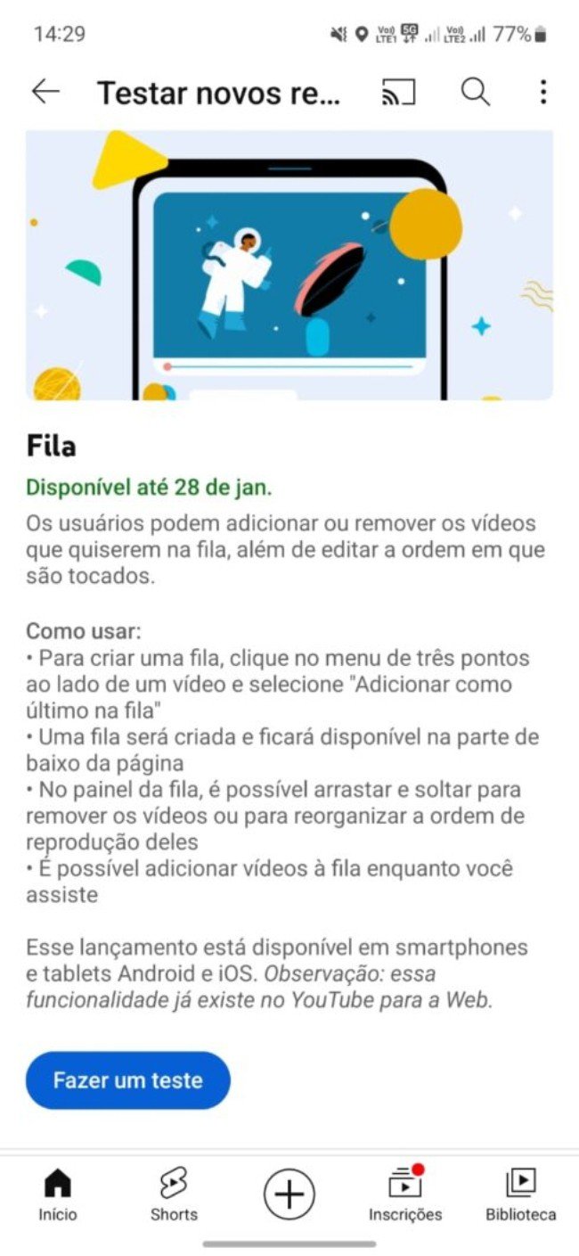 YouTube Cola Android